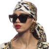 Camilla - Sunglasses - Bottomless Brunch Dark Tort Monogram