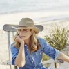 Canopy Bay by Deborah Hutton - Hat - Bedarra - Natural w Tan Trim