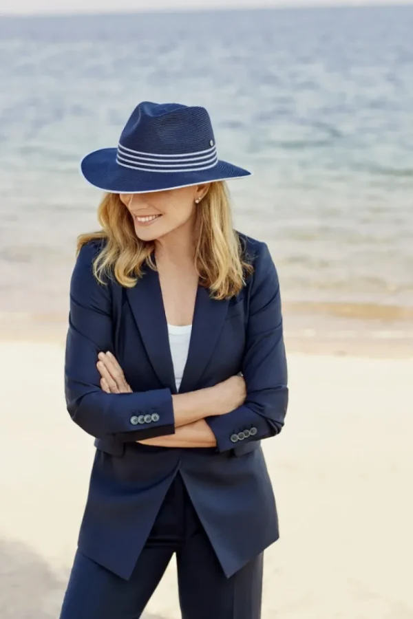 Canopy Bay by Deborah Hutton - Hat - Bonville Flexibraid - Navy/White