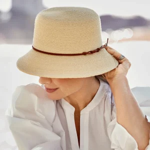 Canopy Bay by Deborah Hutton - Hat - Hepburn Bucket - Bleach