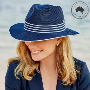 Canopy Bay by Deborah Hutton - Hat - Bonville Flexibraid - Navy/White