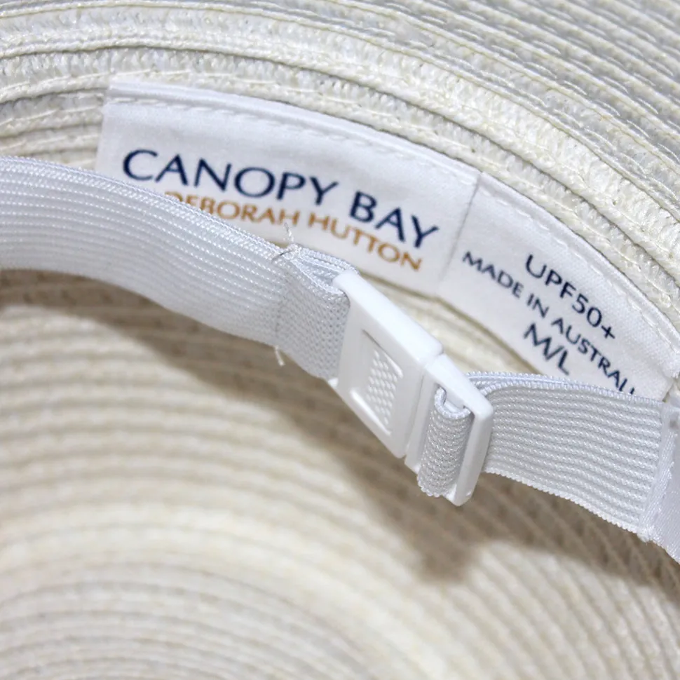 canopy_bay_by_deborah_hut_3-12.webp Canopy Bay by Deborah Hutton - Hat Flexibraid - Paros Trilby - Ivory