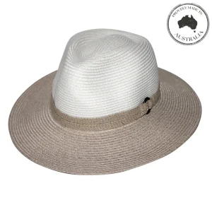 Canopy Bay by Deborah Hutton - Hat - Parsley Bay Flexibraid - Ivory Mix Camel