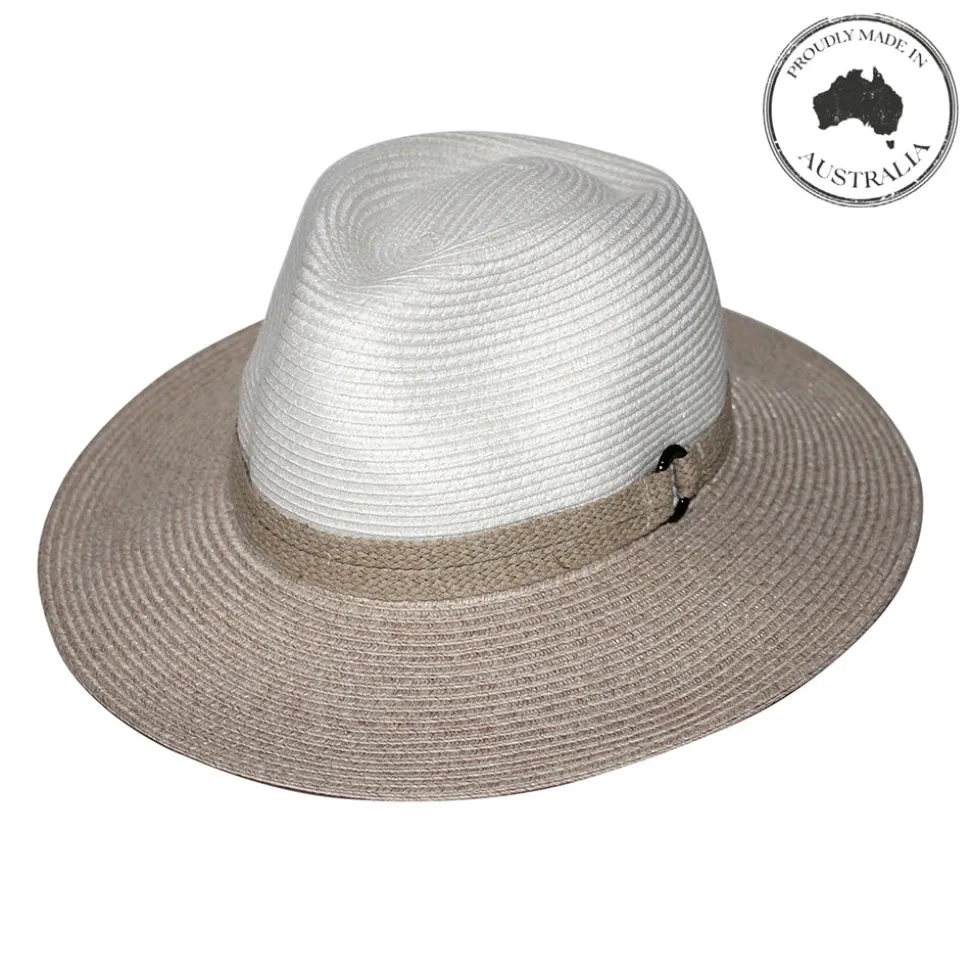 canopy_bay_by_deborah_hut_3-9.webp Canopy Bay by Deborah Hutton - Hat - Parsley Bay Flexibraid - Ivory Mix Camel