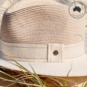 Canopy Bay by Deborah Hutton - Hat - Peta - Mix Camel Ivory