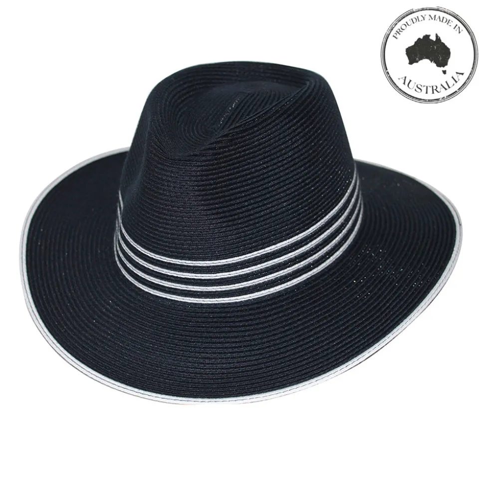 canopy_bay_by_deborah_hut_5-5.webp Canopy Bay by Deborah Hutton - Hat - Bonville Flexibraid - Navy/White