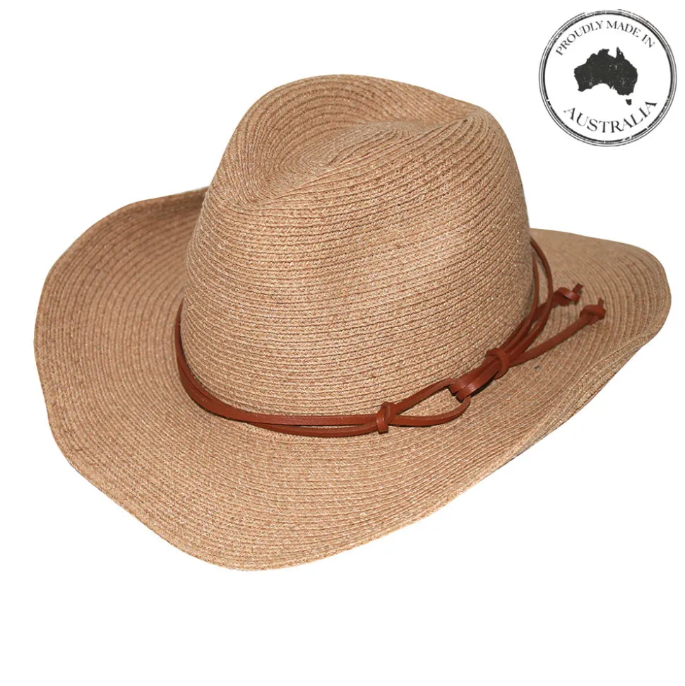 canopy_bay_by_deborah_hut_6.webp Canopy Bay by Deborah Hutton - Hat - Bedarra - Natural w Tan Trim
