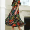 Curate - Swirl Story Dress - Flowers FINAL SALE