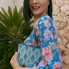 Eb & Ive - Elysian Pouch Bag - Cobalt