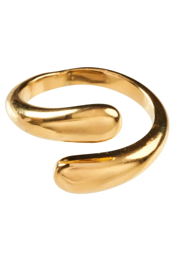 Eb & Ive - Halcyon Wrap Ring - Silver or Gold