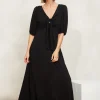 Eb & Ive - La Mer Tie Dress - Sable