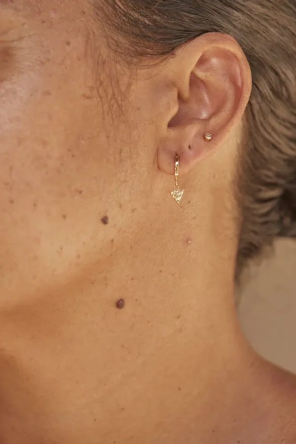 Eb & Ive - Legacy Earring Gold Drop 2469302 FINAL SALE