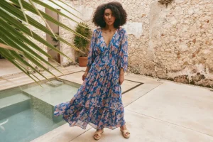 Eb & Ive - Sereno Maxi Dress - Palme