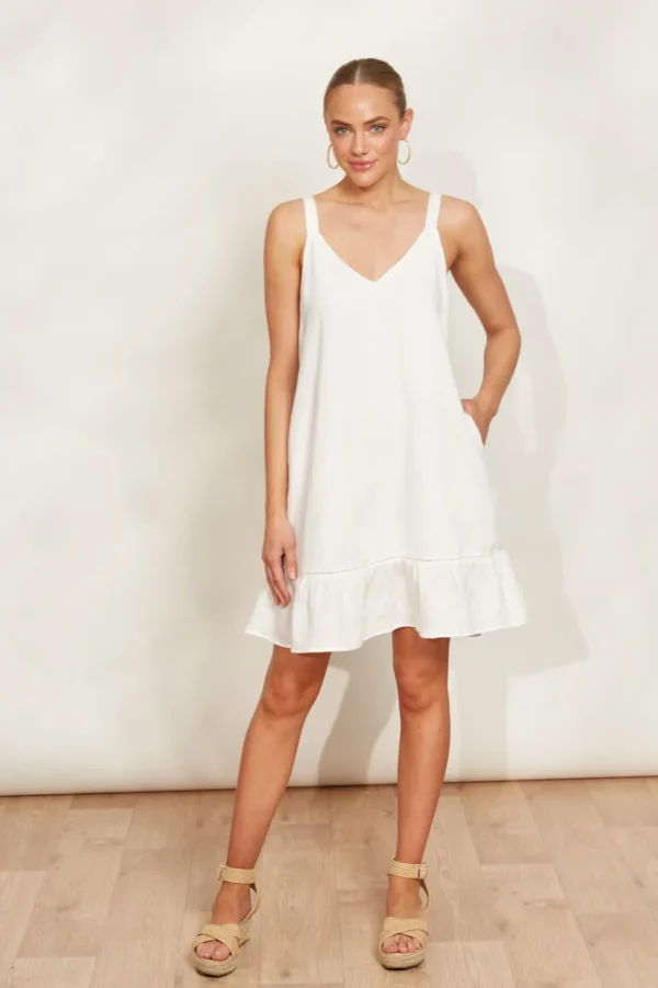 Eb & Ive - Sojourn Tank Dress - Opal FINAL SALE