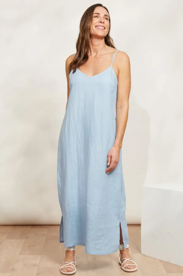 Eb & Ive - Sojourn Tank Maxi Dress - Coast FINAL SALE