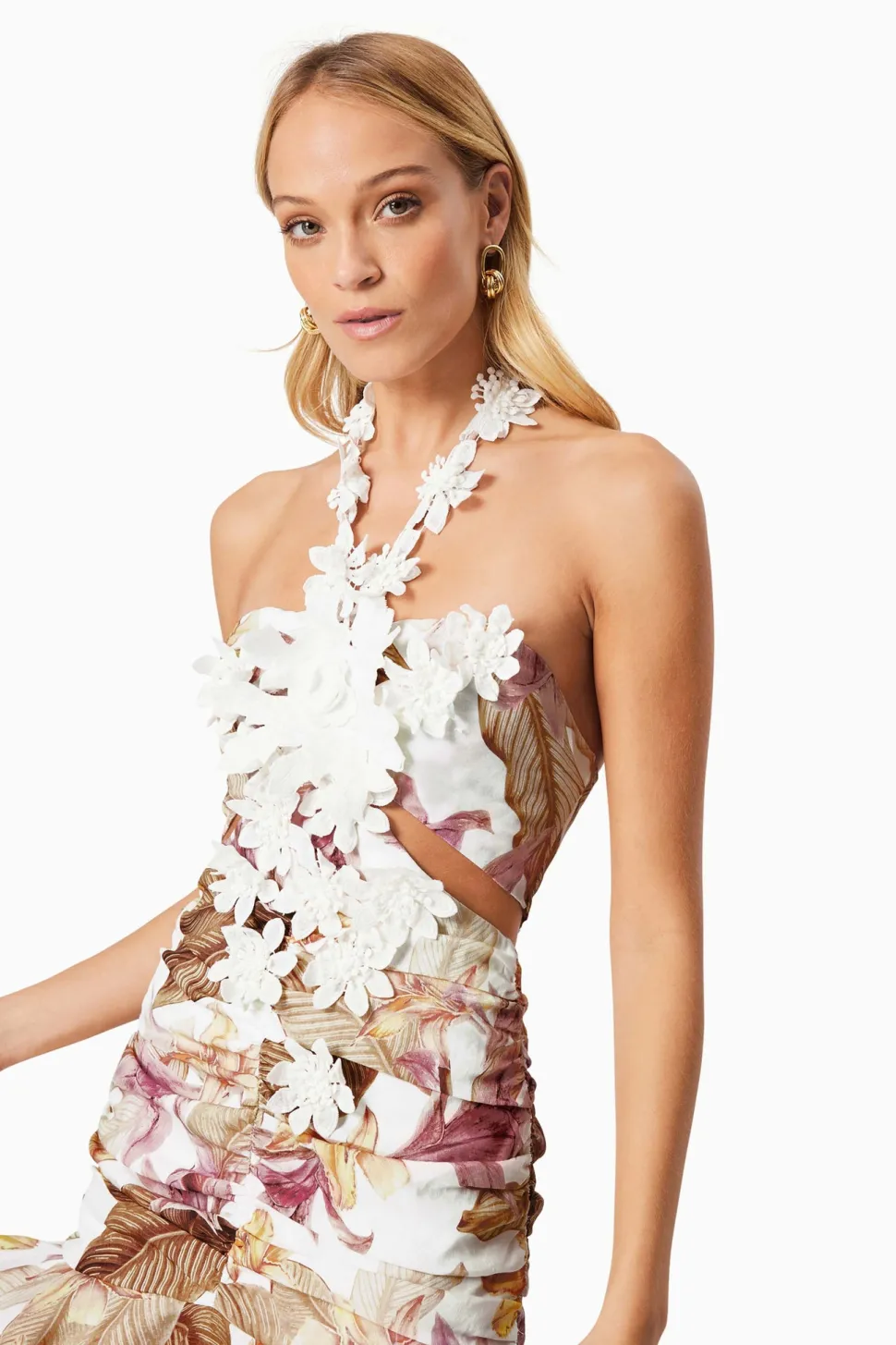 elliat__meadow_floral_coc_5.webp Elliat - Meadow Floral Cocktail Dress - Multi