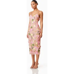 Elliatt - Aella Midi Dress - Pink Multi