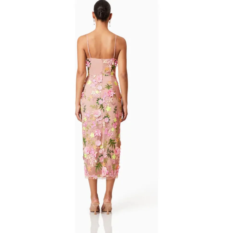 elliatt__aella_midi_dress_5.webp Elliatt - Aella Midi Dress - Pink Multi