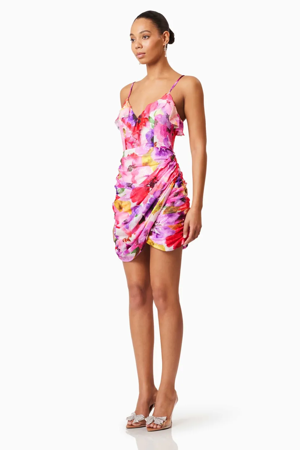 elliatt__darra_mini_dress_4.webp Elliatt - Darra Mini Dress - Floral Multi