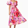 Elliatt - Darra Puff Sleeve Dress - Floral Multi