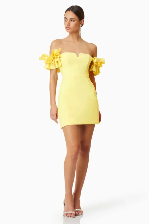 Elliatt - Nola Mini Dress - Yellow