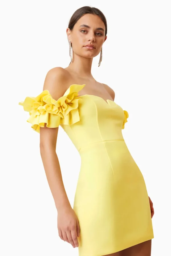 Elliatt - Nola Mini Dress - Yellow