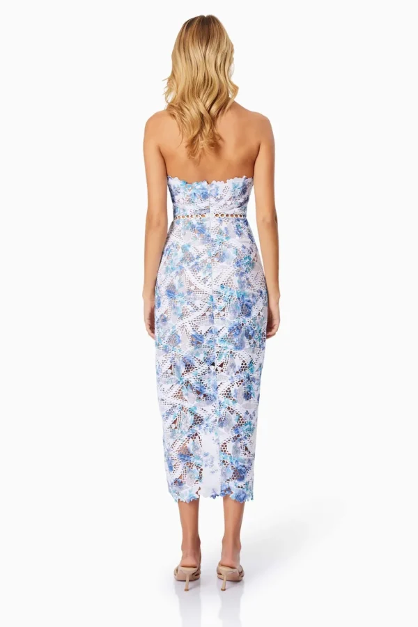 Elliatt - Savannah Midi Dress - Blue Multi FINAL SALE