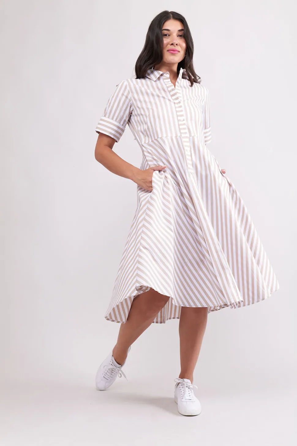 foil__award_winning_dress_0-1.webp Foil - Award Winning Dress - Sand Stripe CFO7875