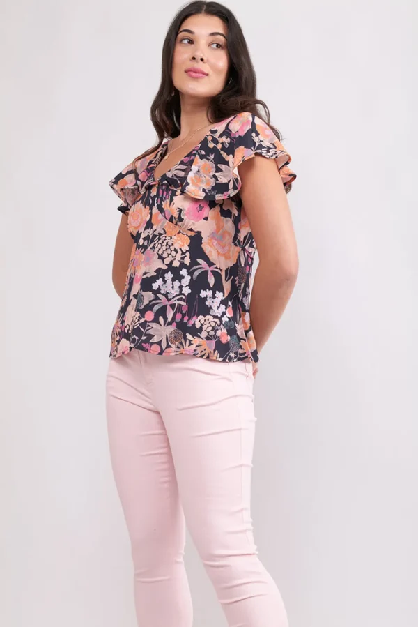 Foil - Cocktail Hour Top - Wildflower CFO7939