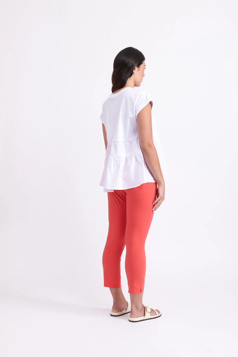 foil__fuss_free_trapeze_t_1-2.webp Foil - Fuss Free Trapeze Taper Capri Pant - Papaya CFO4901