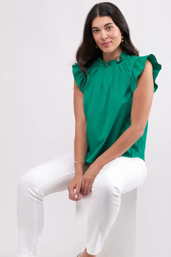 Foil - Pulp Fiction Top - Kelly CFO7933 FINAL SALE