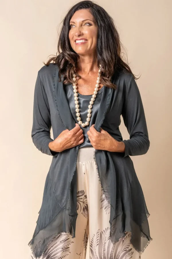 Imagine - Granite Lina Silk Jacket 10MM2711