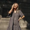 Isle of Mine - Fleur Dress - Graphite