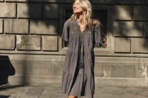 Isle of Mine - Fleur Dress - Graphite