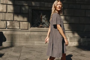 Isle of Mine - Fleur Dress - Graphite