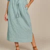 Isle of Mine - Fleur Skirt - Seafoam