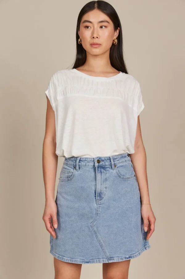 Isle of Mine - Margot Denim Skirt - Stellar
