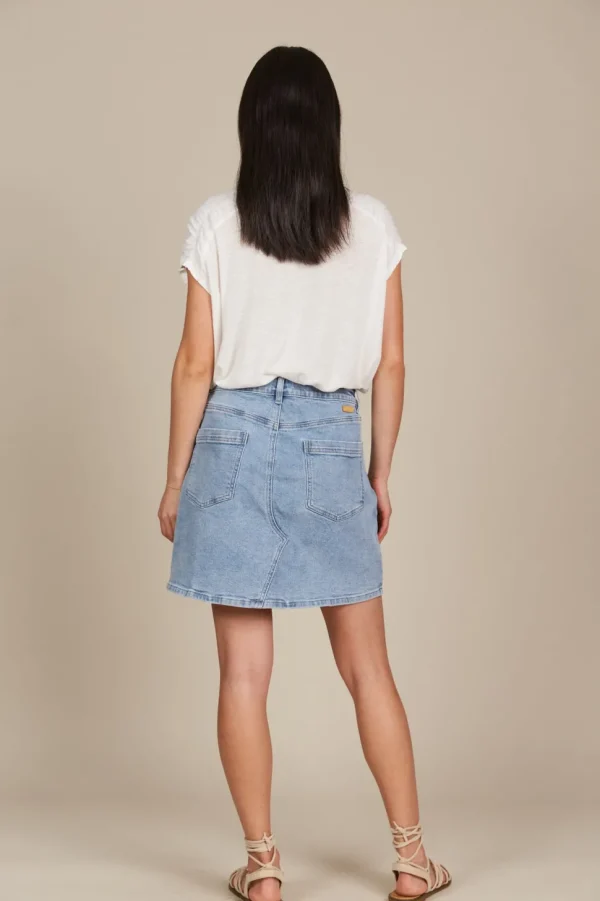 Isle of Mine - Margot Denim Skirt - Stellar