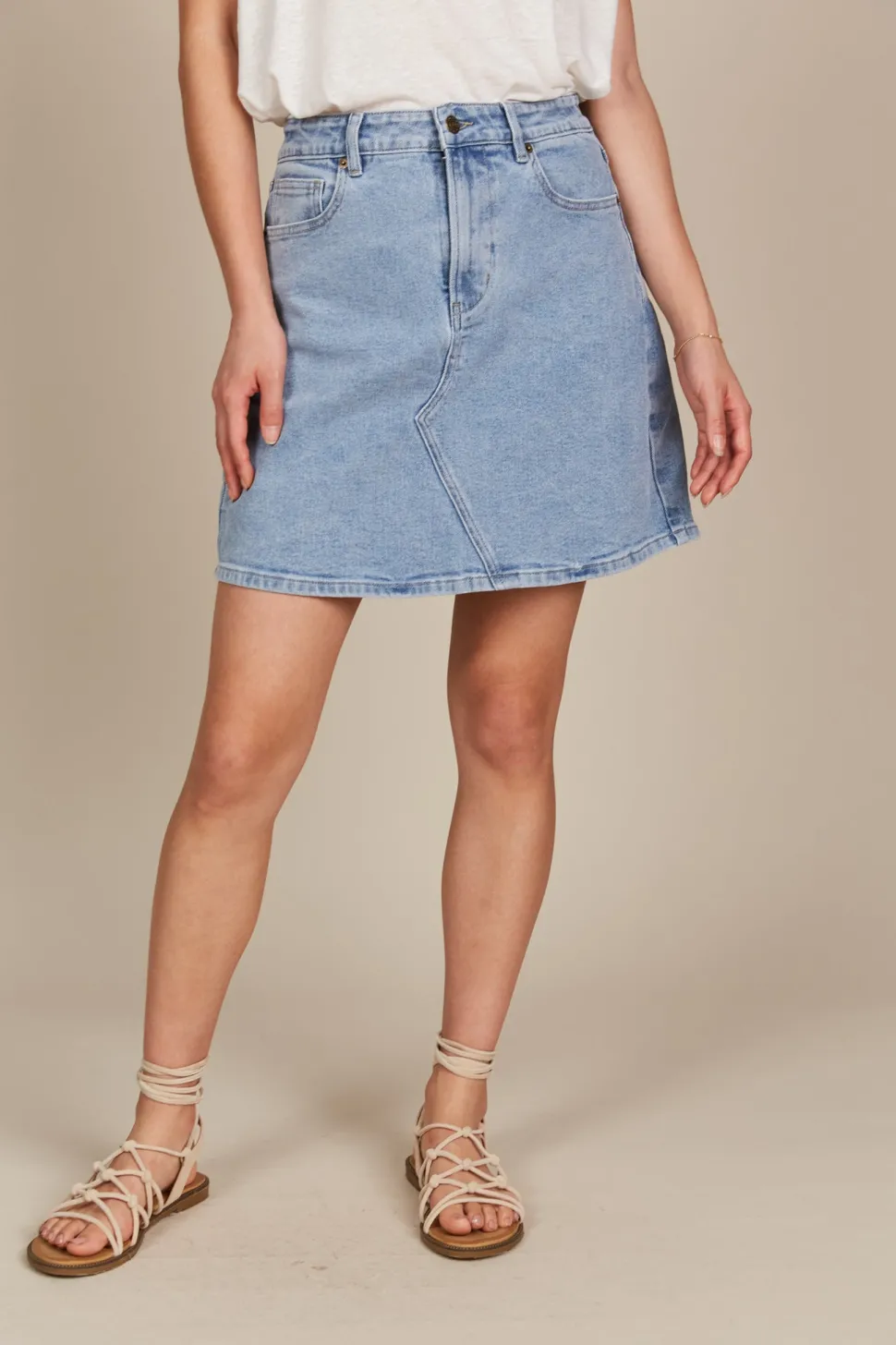 isle_of_mine__margot_deni_4.webp Isle of Mine - Margot Denim Skirt - Stellar