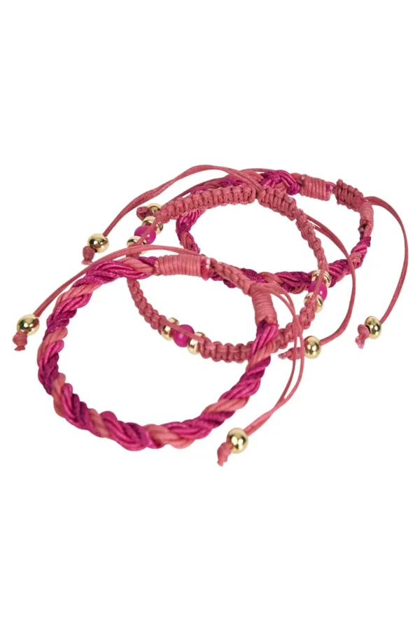 Isle of Mine - Nouveau Bracelet Set - Rasberry