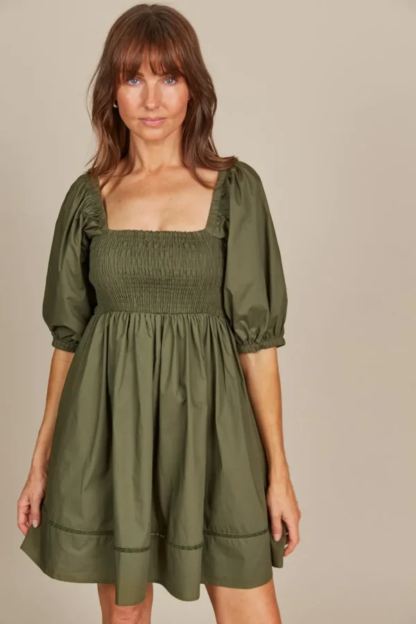 Isle of Mine - Remi Mini Dress - Olive