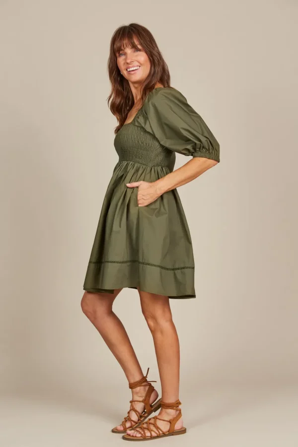 Isle of Mine - Remi Mini Dress - Olive