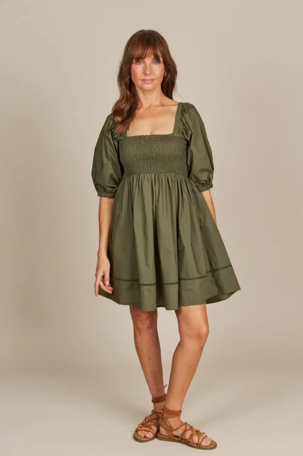 Isle of Mine - Remi Mini Dress - Olive