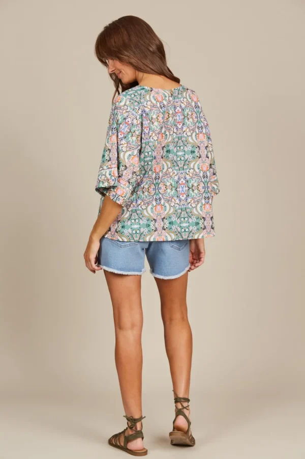 Isle of Mine - Remi Top - Lotus Fleuron FINAL SALE