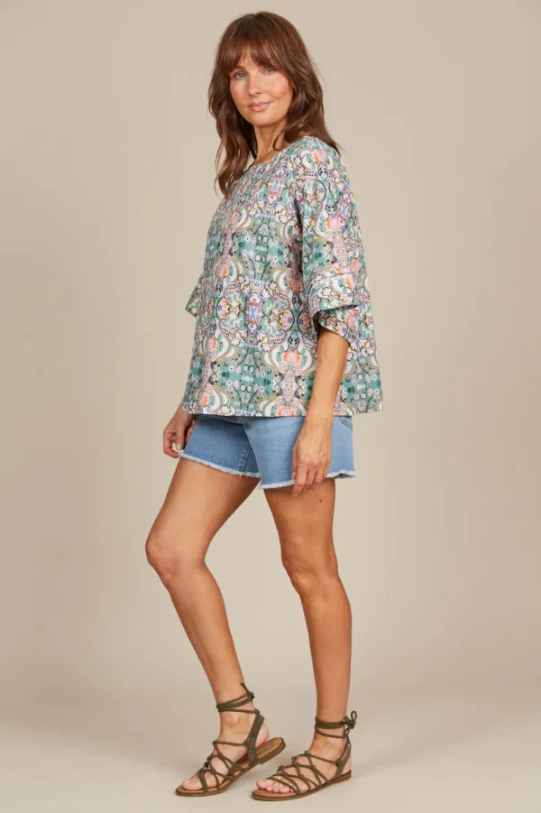 Isle of Mine - Remi Top - Lotus Fleuron FINAL SALE