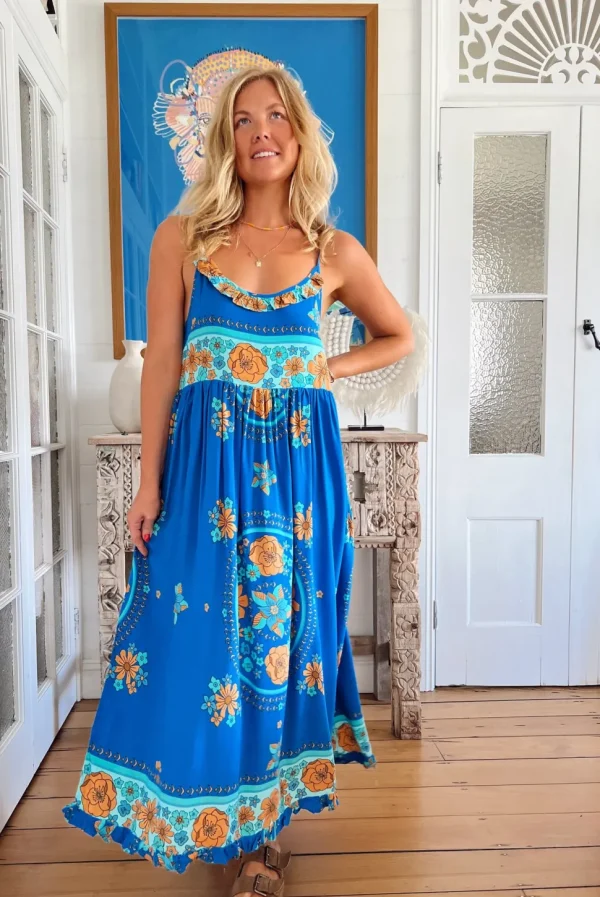 Jaase - Riviera Print Bibi Maxi Dress