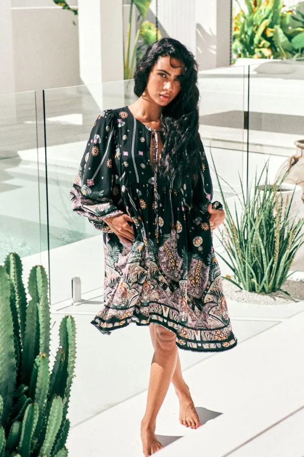 Jaase - Super Nova Print Adela Mini Dress