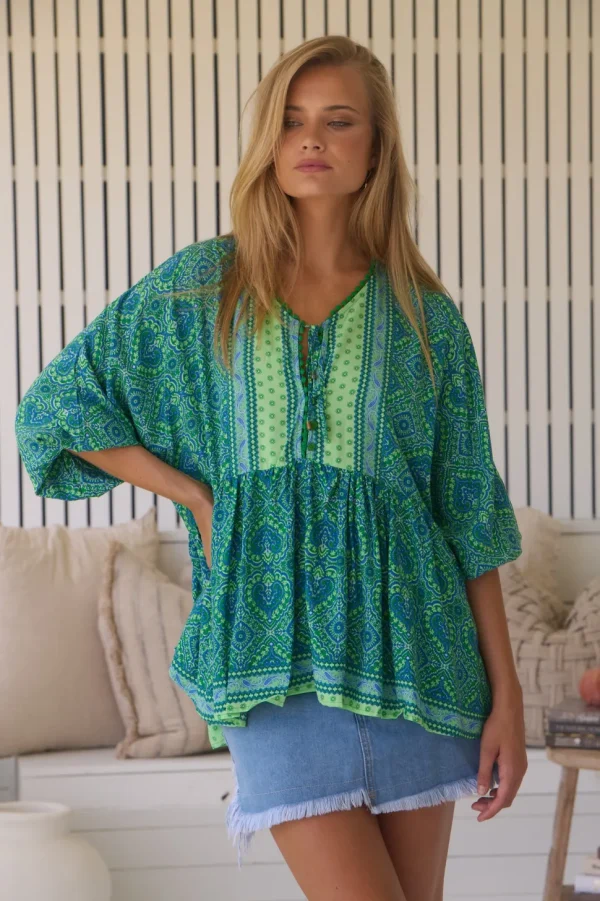 Jaase - Tranquility Print Chloe Top