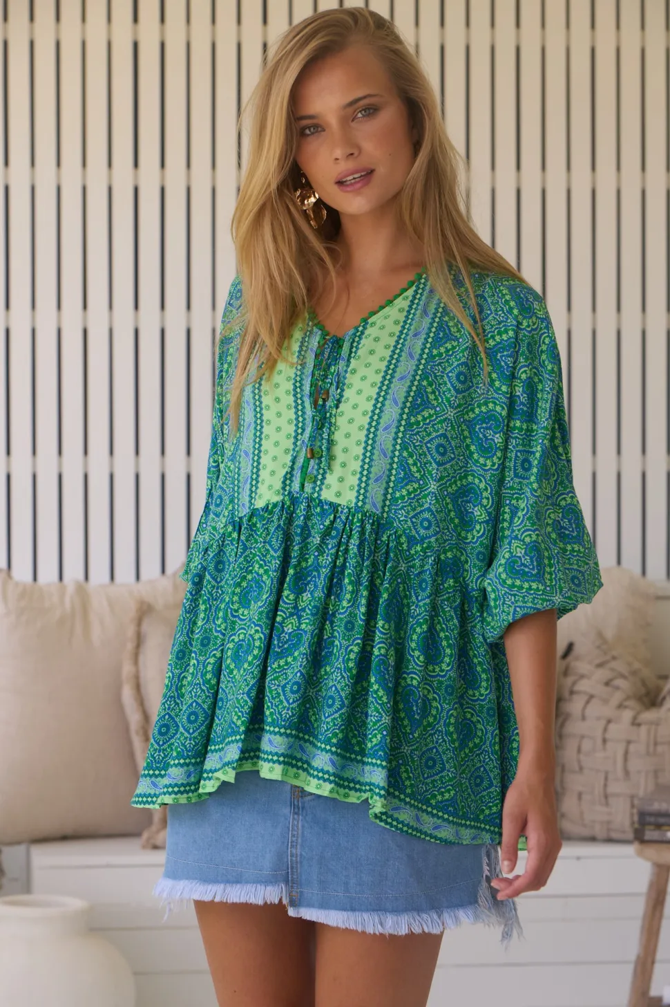 jaase__tranquility_print__4.webp Jaase - Tranquility Print Chloe Top