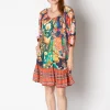 Lula Life - Aiko Shirred Dress - Print